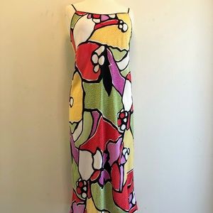 Vintage Natiori Nightgown Slip dress Multicolor